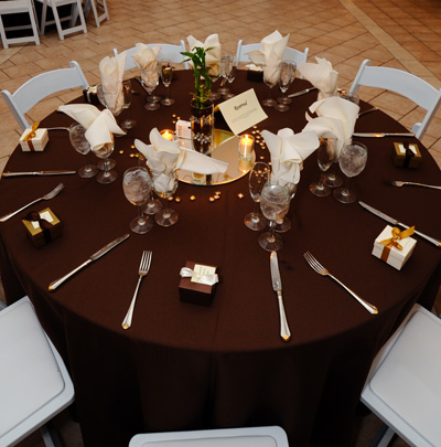 Table Linens | Lionscrest Manor | Colorado Wedding Venue