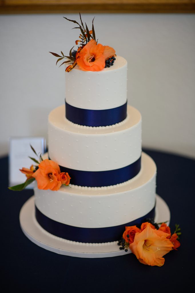 Colorado Rose Wedding Cake