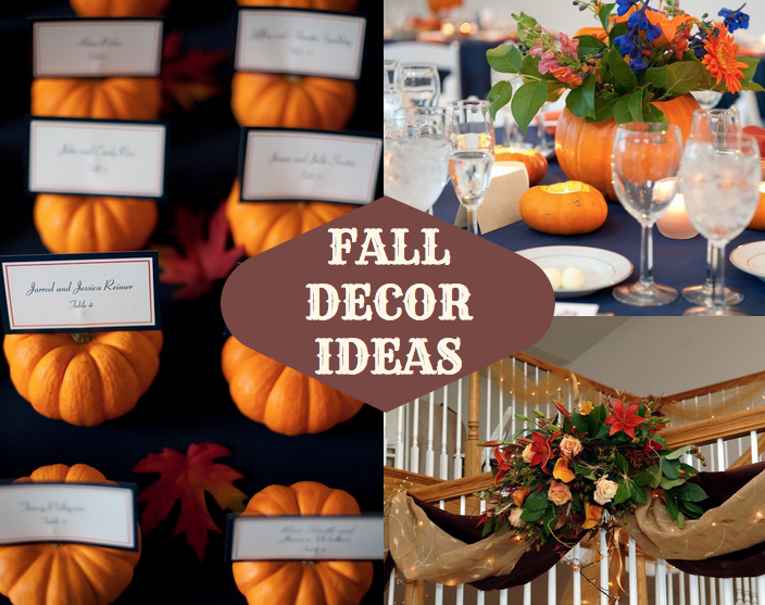 fall wedding decor inspiration